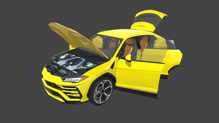 Lamborghini Urus 3D Model