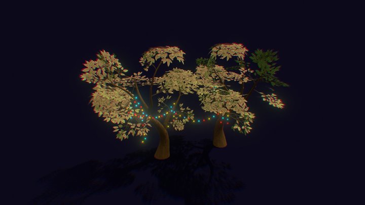 OakTrees 3D Model