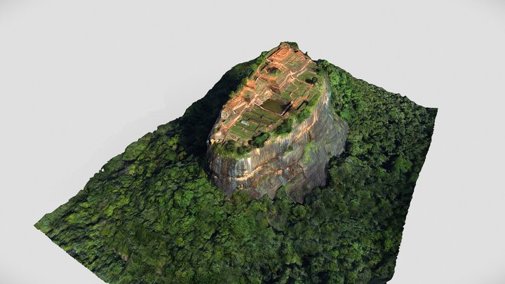 LIONS ROCK SIGIRIYA - SRI LANKA / 3D SCAN 3D Model