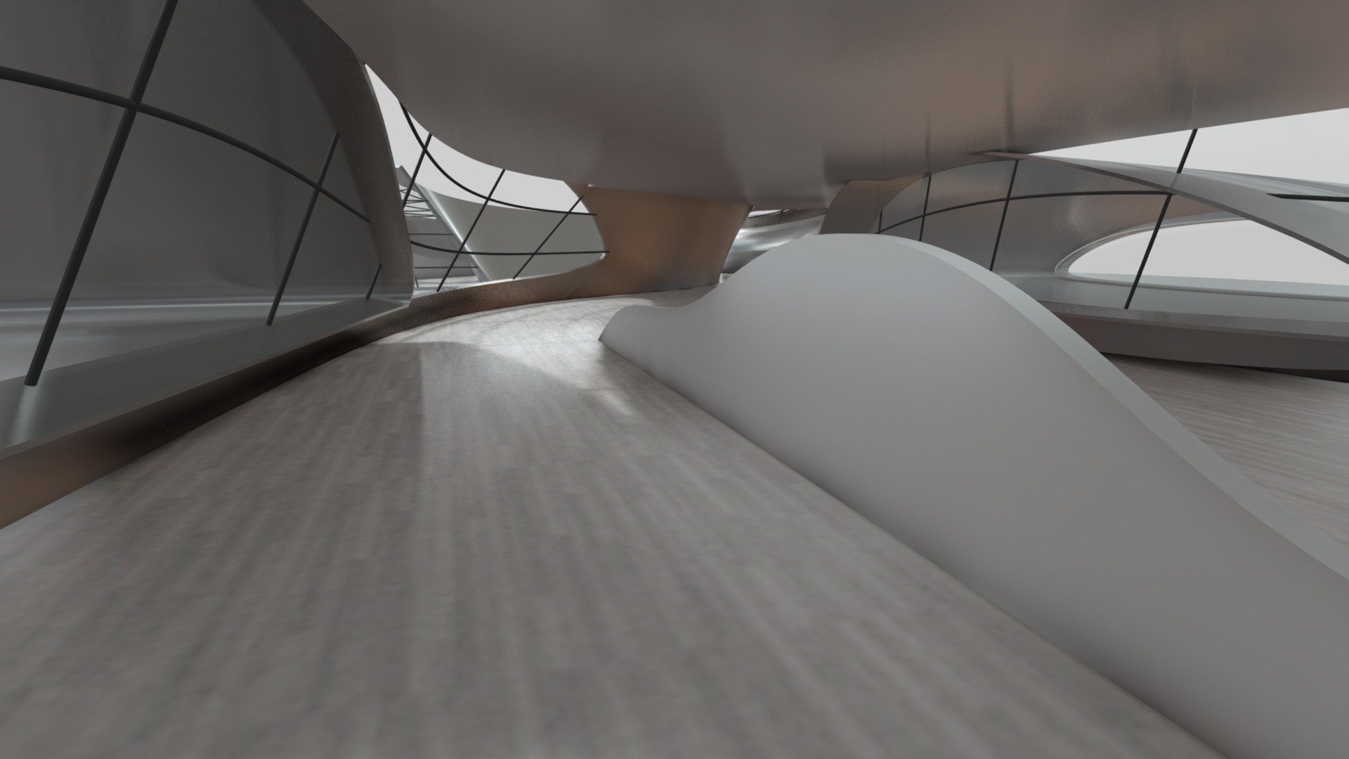 VR art Gallery 7 baked — Sketchfab embed 3D viewer