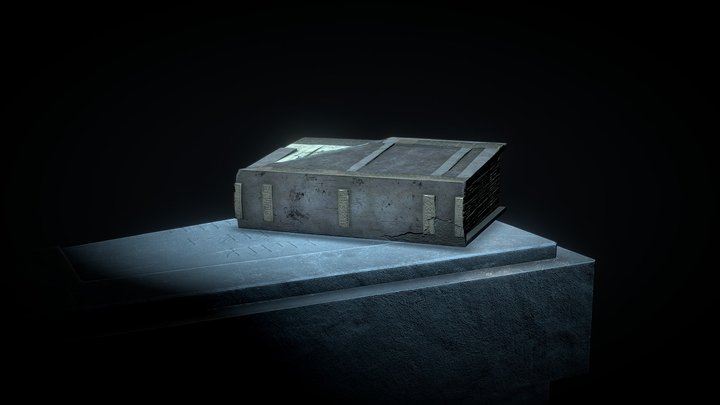 Livre de Marzabul (The Lord of the Rings) 3D Model