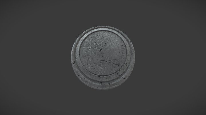 Concrete Material 3D Model