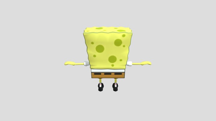 Sponge Bob Square Pants 3D Model