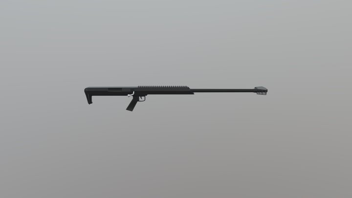 BARRETT M99 3D Model
