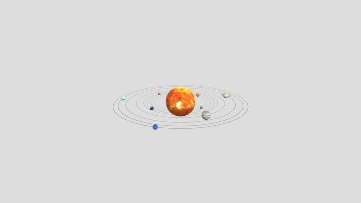 solar_system_sketchfab-names2 3D Model