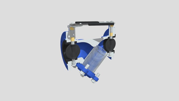 Twin cleaner 3D Model