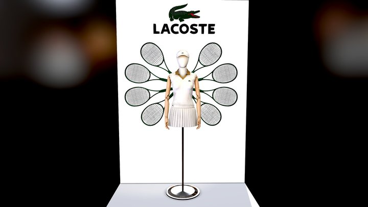 LACOS_HTE DISPLAY MANNEQUIN TENNIS – Modello 3D gratuito STL