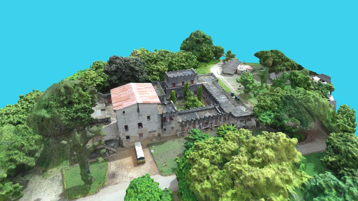 Old Fort, Bagamoyo, Tanzania 3D Model