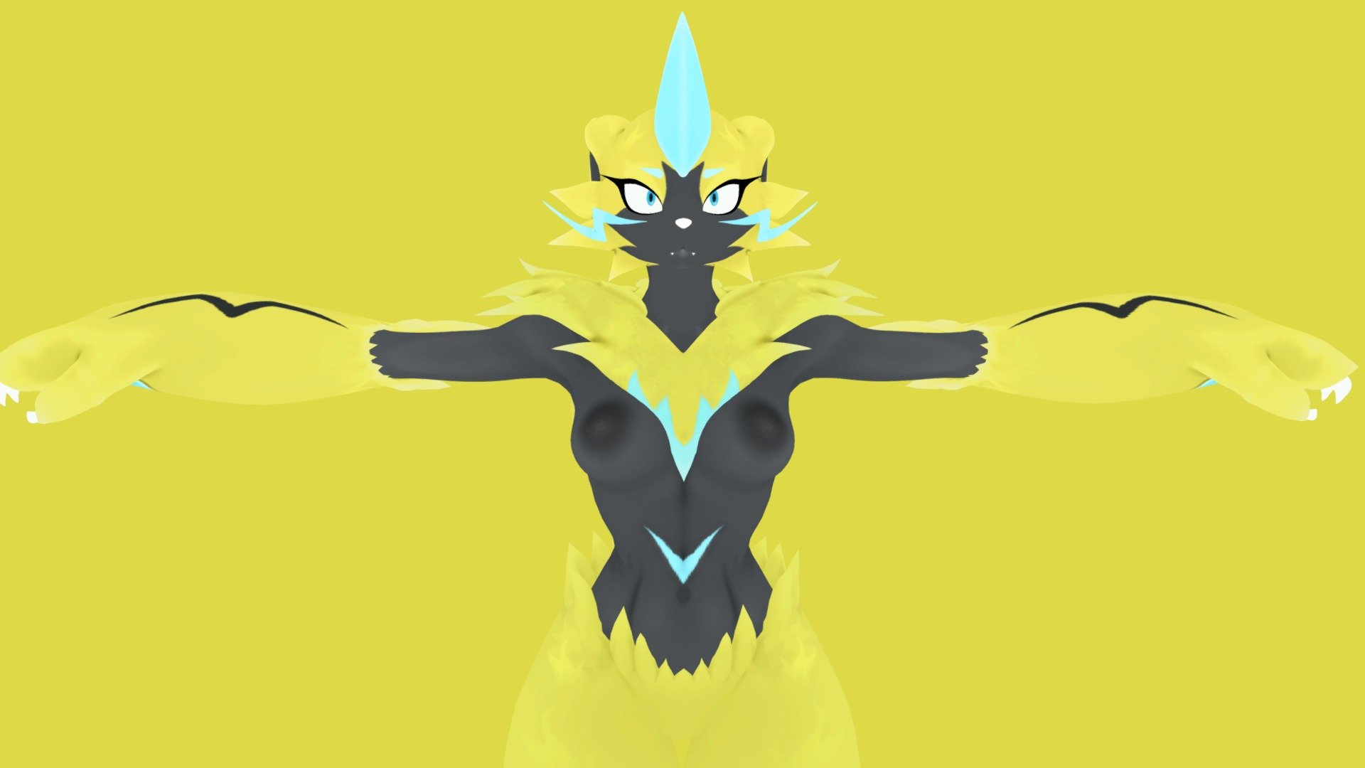 Zeraora - Download Free 3D model by Meme bonfie (@kevinmachorro04 ...