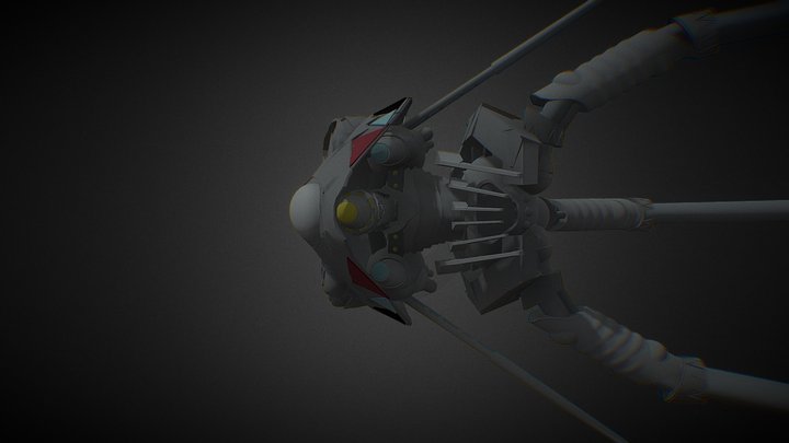 Alien Tripod- War Of The Worlds (2005) 3D Model