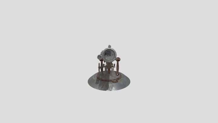 Telescopio 3D Model