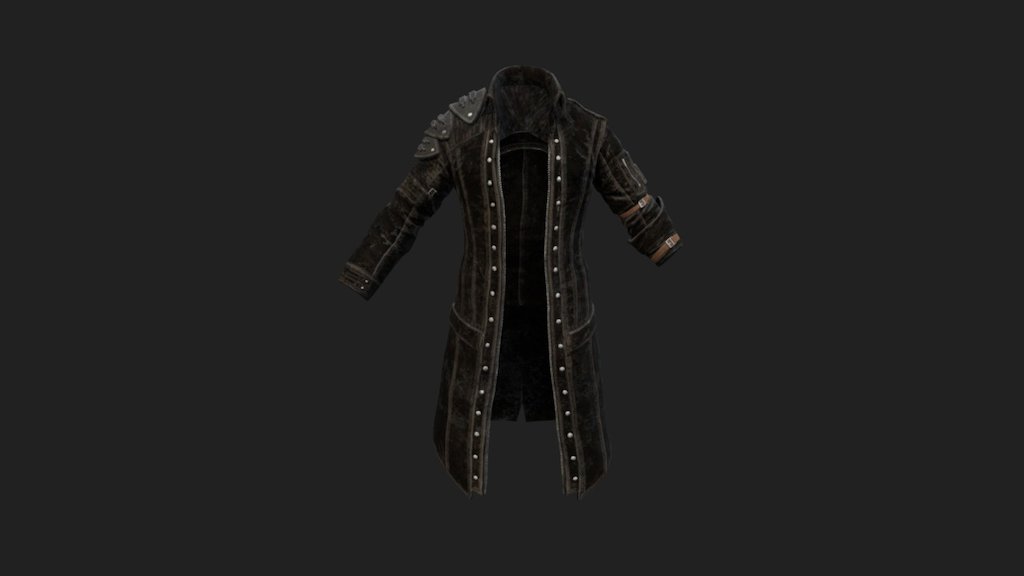 PUBG Coat 3D model by SkinTracker (stairwave) [7fec69d] Sketchfab