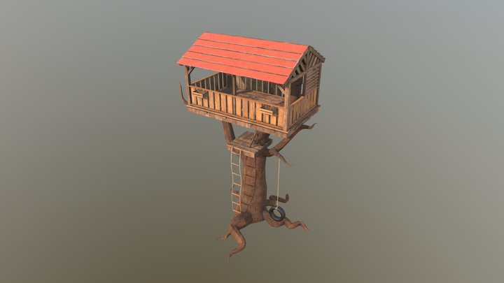 Treehouse 3D Model