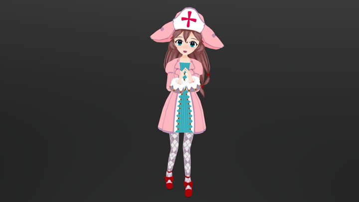 Talis the Alchemy Nurse 3D Model