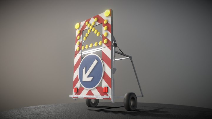 Mobile-warning-signs 3D models - Sketchfab