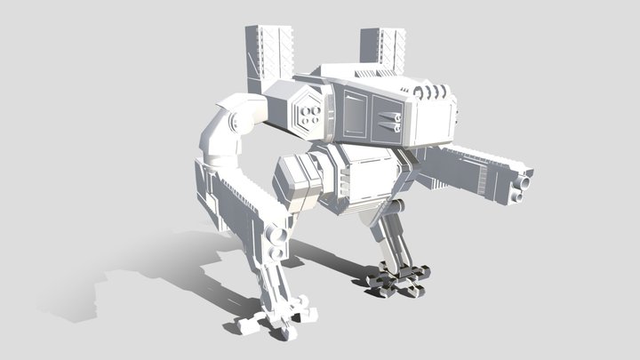 Mech_ Robot 3D Model