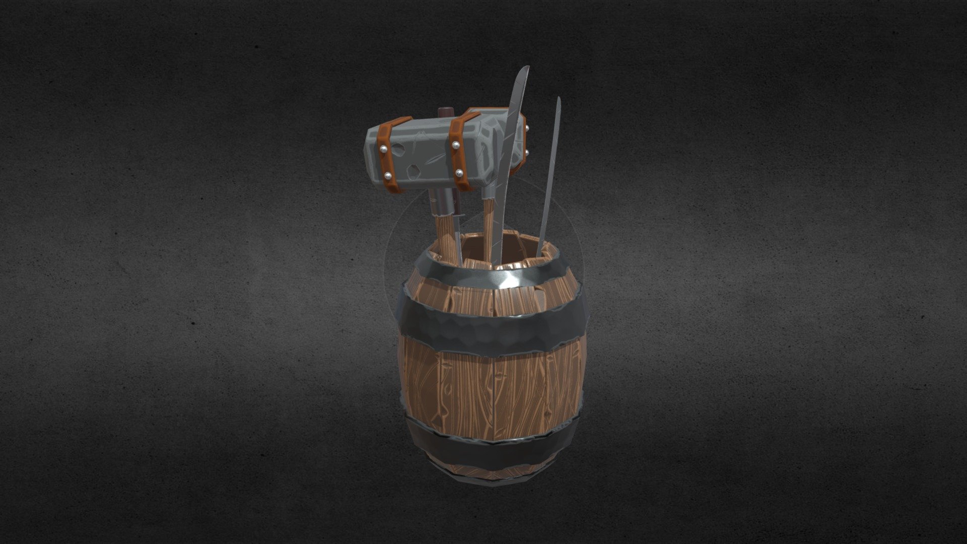 Barrel of weapons