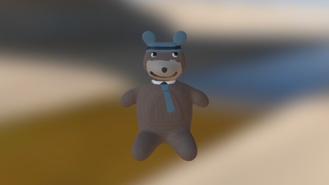 Teddy Bear(1) 3D Model