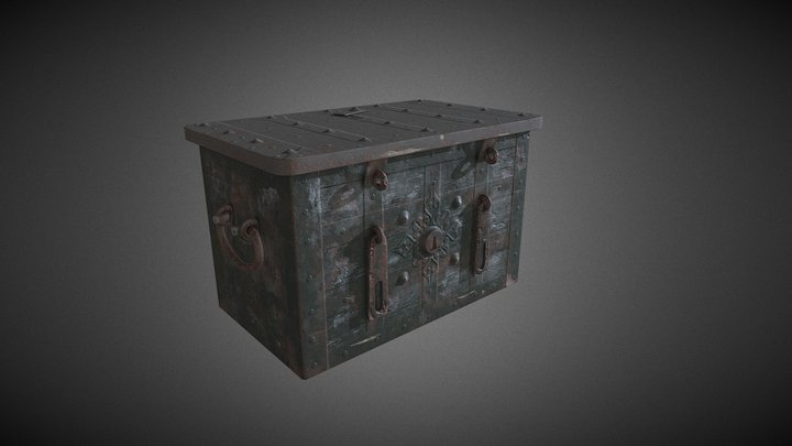 ACG Metal Chest v1 3D Model