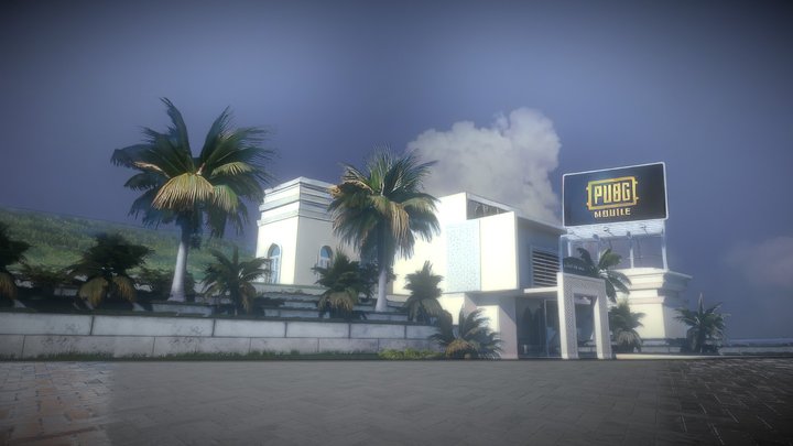 Pubg Rare Lobby Free 3d model for Blender 3D Model