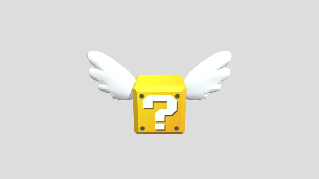 New Super Mario Bros U  Flying Question Block