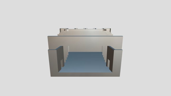 [CAD STL] City Hall Theatre 3D 3D Model