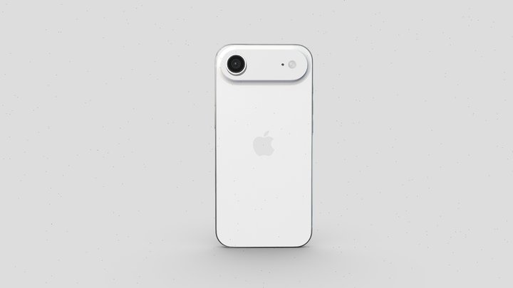 Apple iPhone Air Cloud White 3D Model
