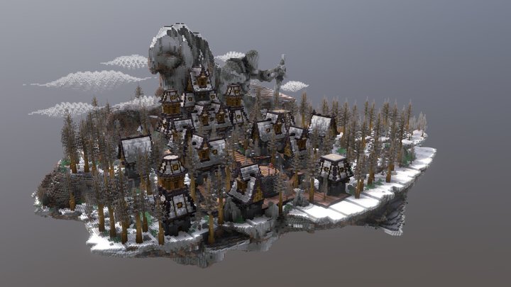 Arctic Village | 300x330 3D Model
