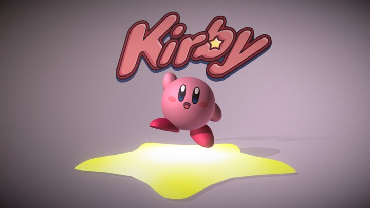 Kirby 3D Model