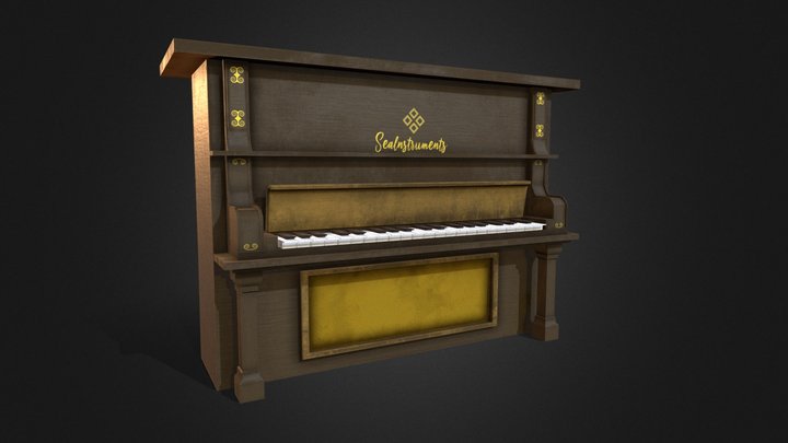 Piano 3D Model