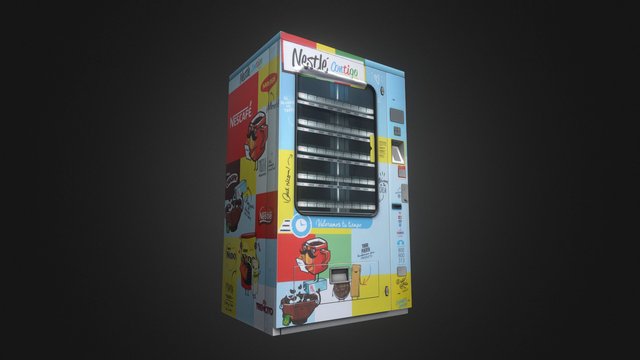 Evo - Vending Machine 3D Model