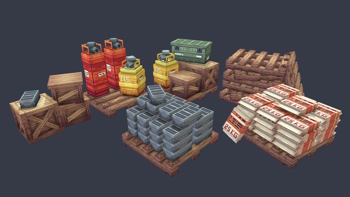 Building decorations 3D Model