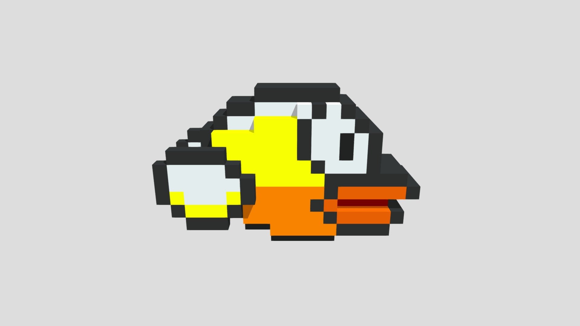 Flappy bird 3d 3D Model