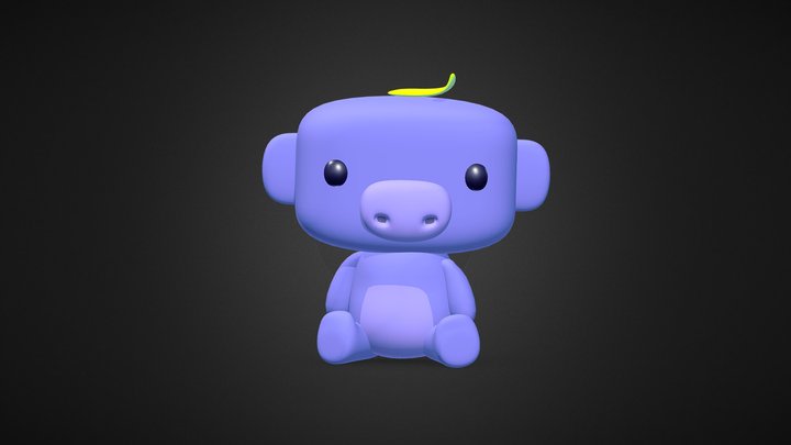 Discord - Wumpus Mascot 3D Model 3D Model