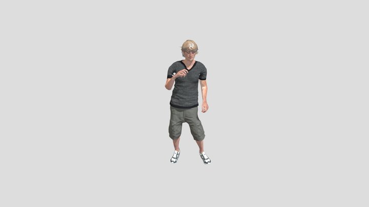 Kah Yong's dancing avatar 3D Model