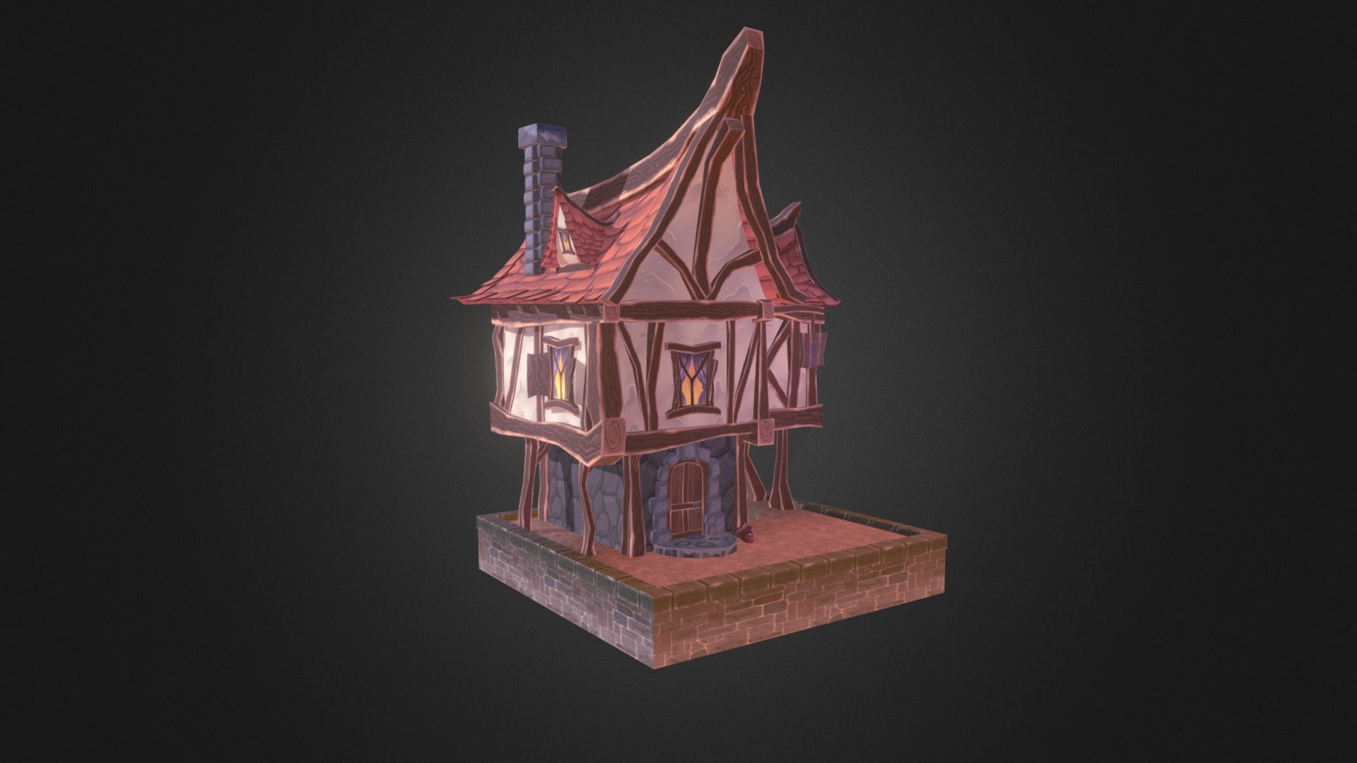 Shoe Professor House - 3D model by MaffyDimitrova [7ff80f9] - Sketchfab