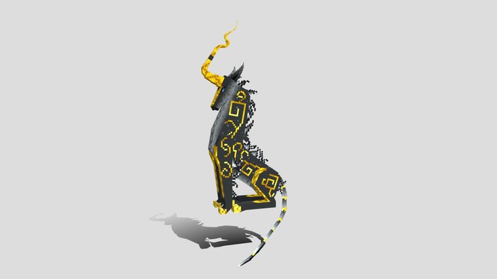 獬豸 3D Model