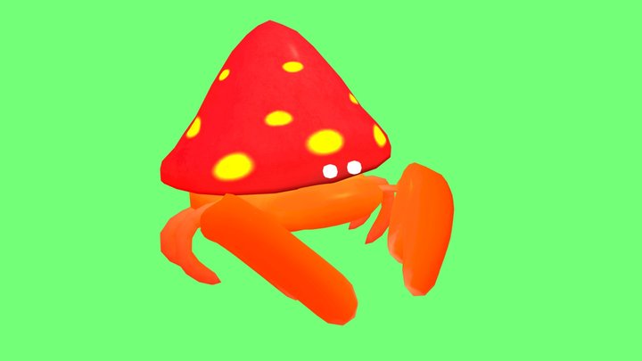 Parasect 3D Model