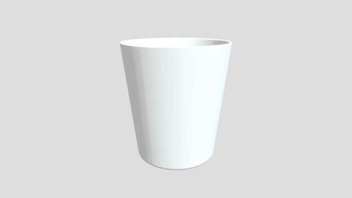 Cup "ready to paint" for Procreate 5.2 or + (4K) 3D Model