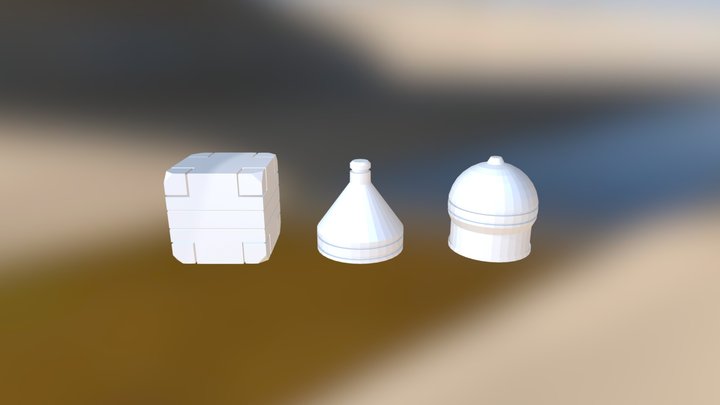 Mesh-modeling Fundamentals Exercise01-complete 3D Model