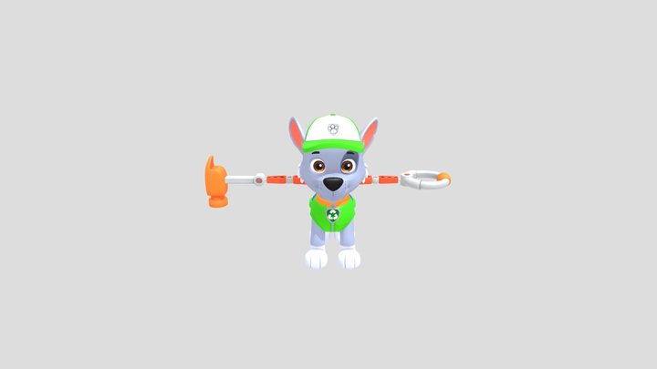 Rocky 3D Model