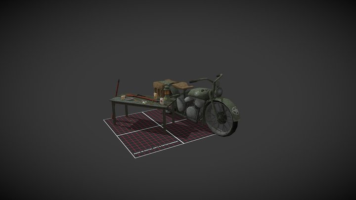 Small scene 3D Model