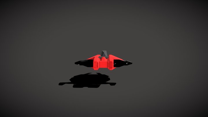 Spaceship 3D Model