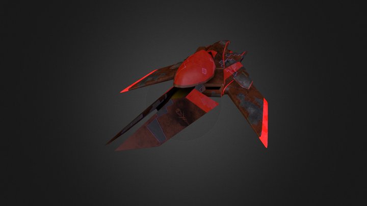 Mercenary Light Ship 3D Model