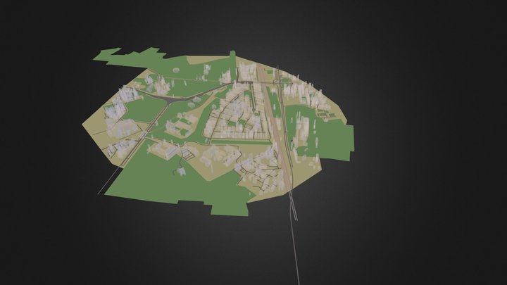 map my india.3DS 3D Model