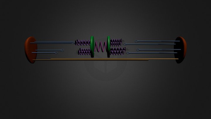 spindle_silico.blend 3D Model