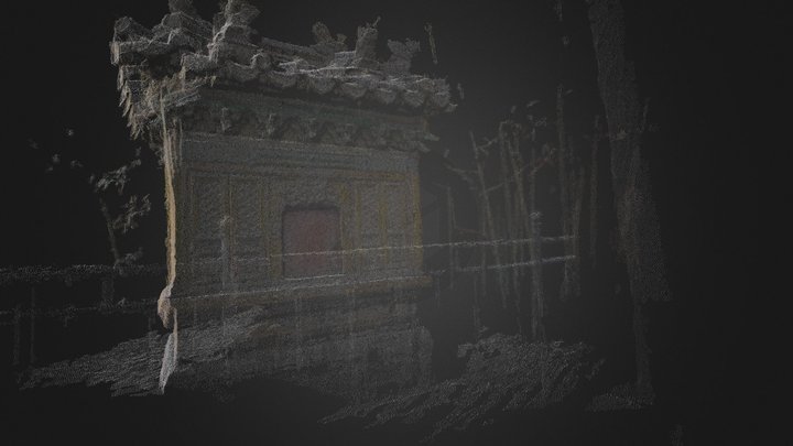 Garden House, Forbidden City, Beijing, China 3D Model