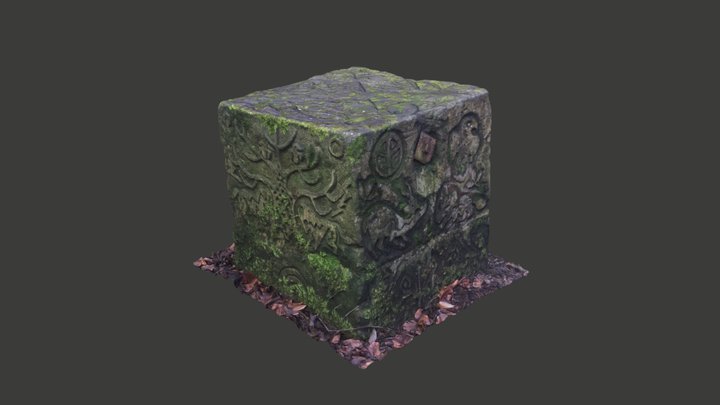 Pollok Free State Stone Carving 3D Model