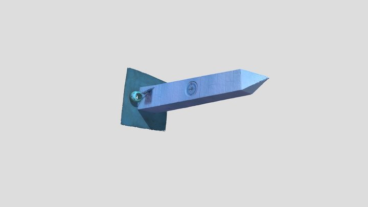Virginia Scuba Monument Lake Phoenix 3D Model