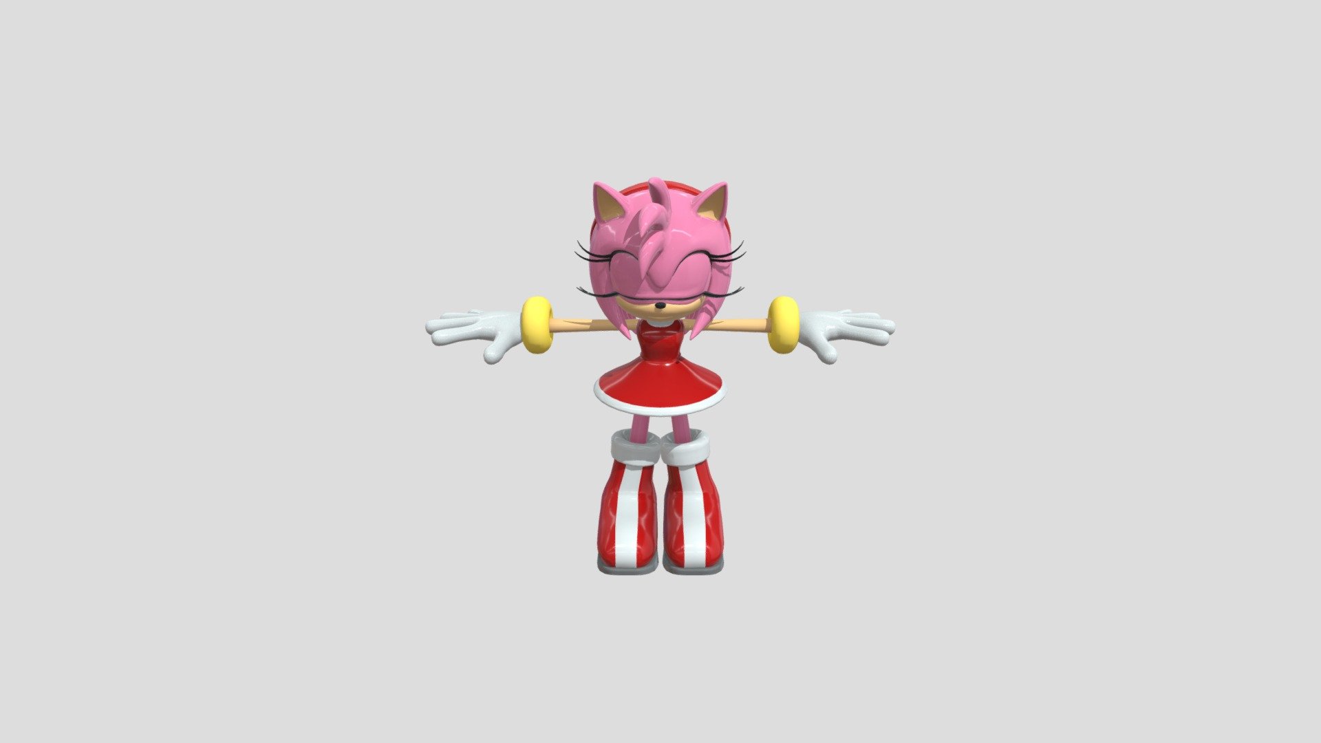 PC / Computer - Sonic Generations - Amy Rose - The Models Resource
